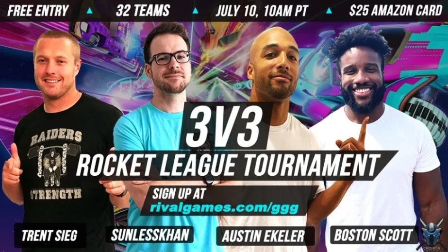 Rocket League 3v3 Teams Shootout